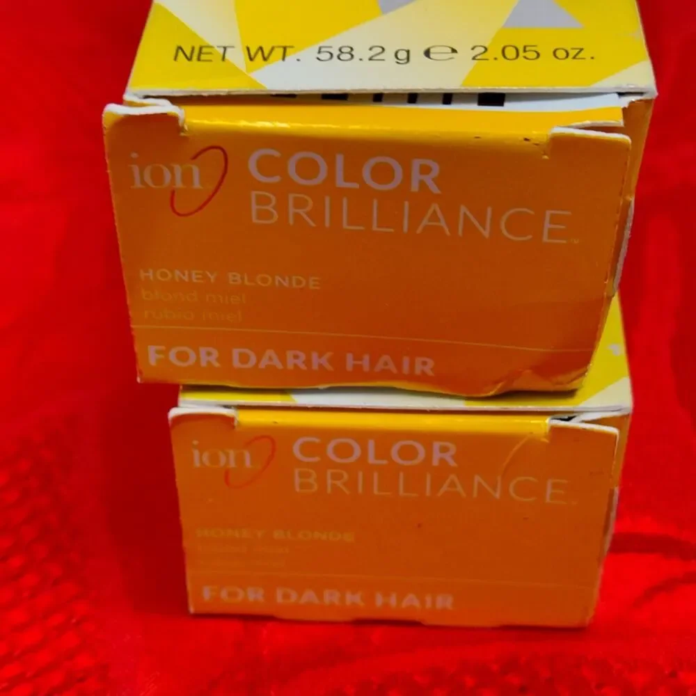 2X Ion True Tones For Dark Hair Permanent Crème Hair Color Honey Blonde